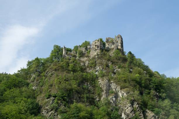 istock Castle on the rock in the woods. 840985354