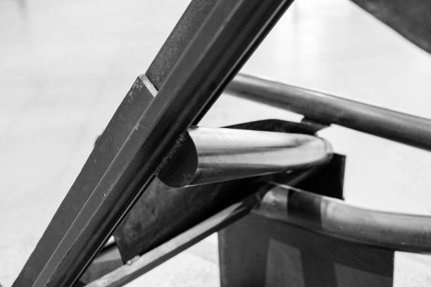 istock steel tubes and I beams 840985820