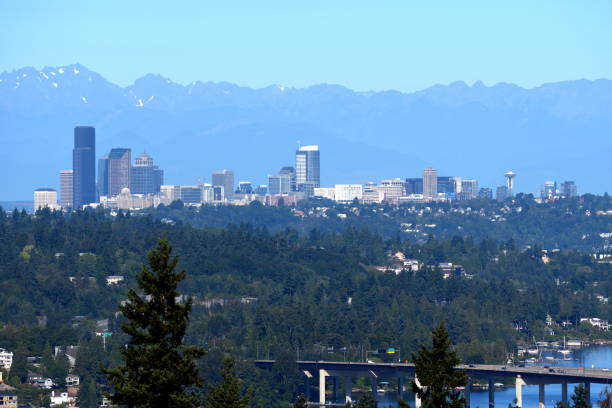 istock Mercer Island and the Seattle Skyline 841020604