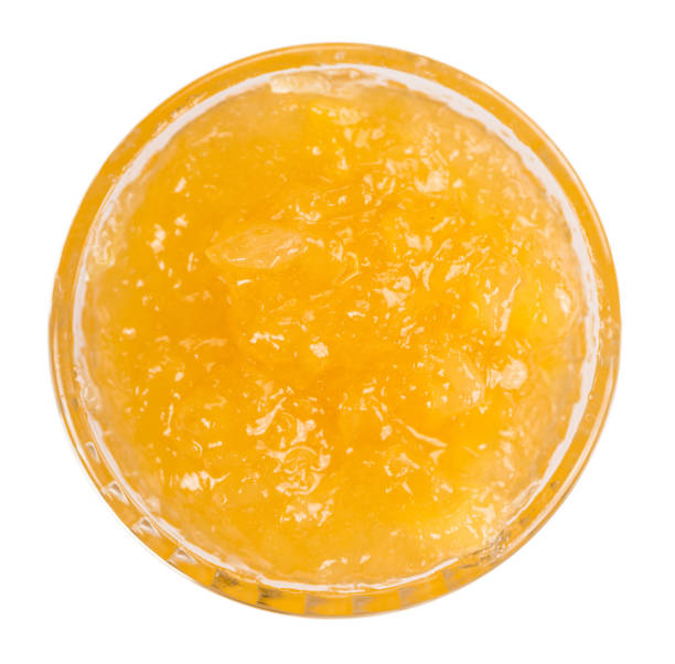istock Pineapple Jam isolated on white background 841030172