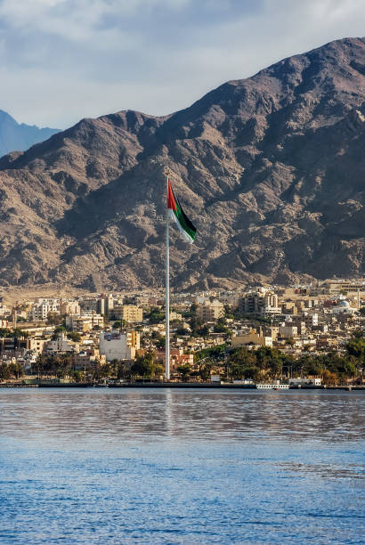 istock The biggest flag in the Middle East - Aqaba, Jordan 841030564