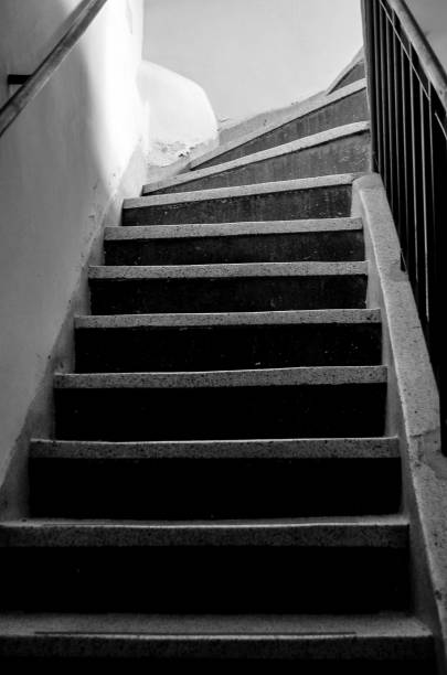 istock stairs in an old building 841033544