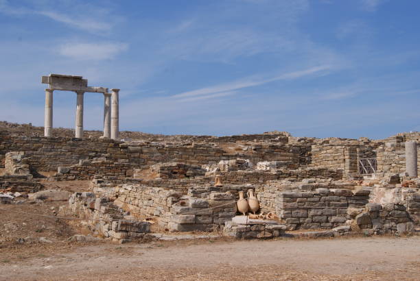 istock Delos Island in the Cyclades, Greece 841037554
