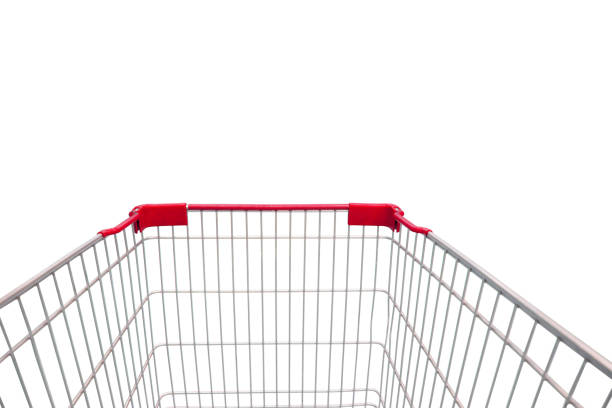 istock shopping cart isolated on white background 841048922