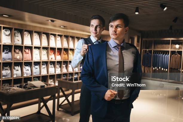 Suit Fits Stock Photo - Download Image Now - Shopping, Luxury, Retail