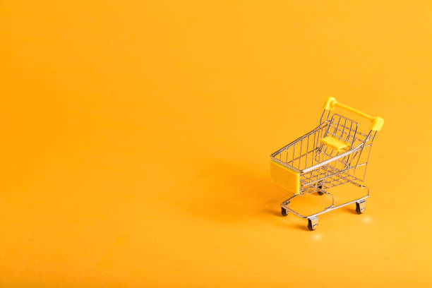 Shopping theme with shopping cart