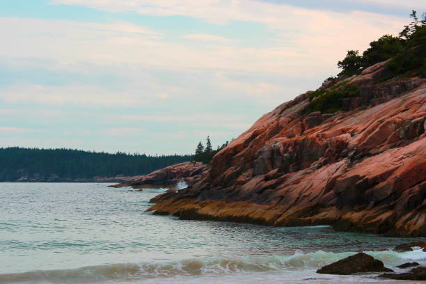 istock Coastal view of Acadia National Park 841056862
