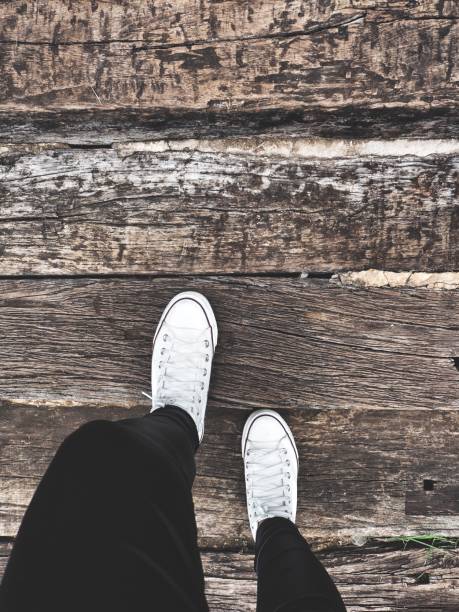 istock Selfie of sneakers 841057020