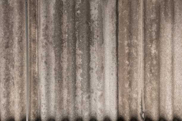 istock Synthetic industrial roof tiles, making interesting grunge pattern. 841087080