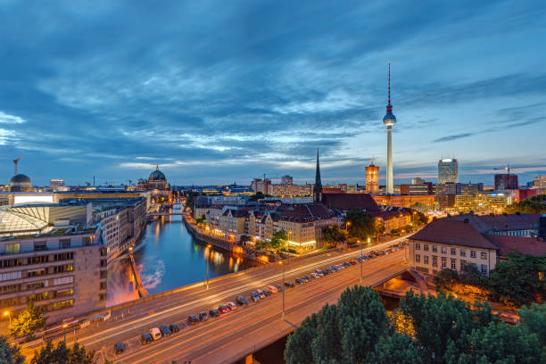 istock Downtown Berlin with the famous Television Tower 841087174