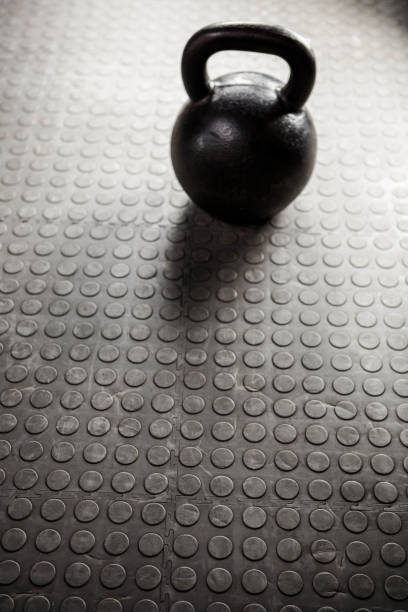 istock Close up of a Kettlebell 841087200