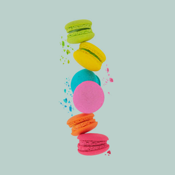 istock Macaroons. Sweet and colorful macaroons. 841090384