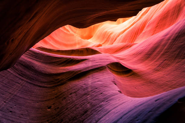 istock colorful antelope canyon sandstone 841095004
