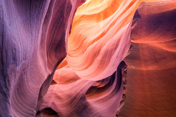 istock colorful antelope canyon sandstone 841098356