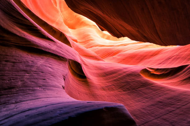 istock colorful antelope canyon sandstone 841098390