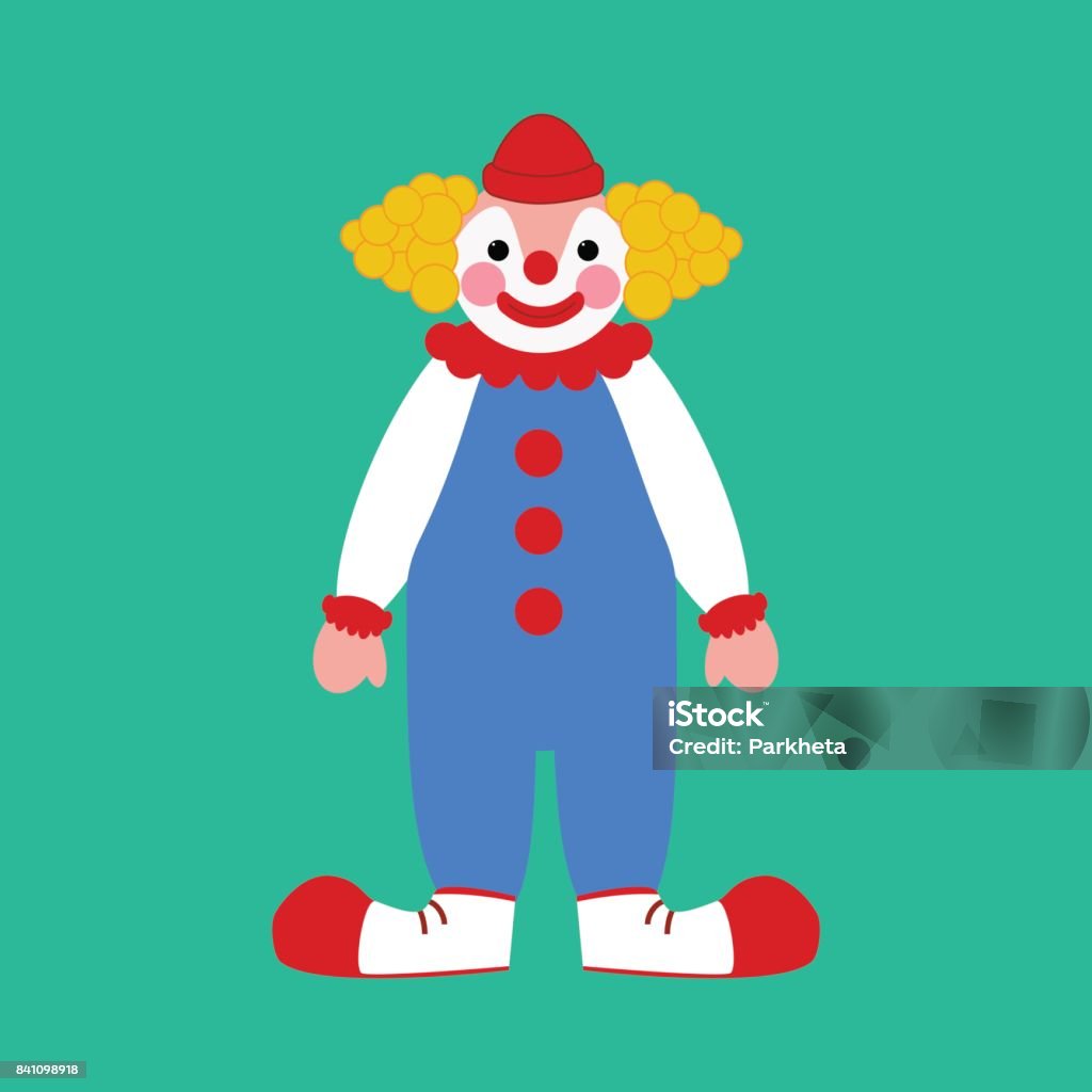 Circus Clown Illustration Stock Illustration - Download Image Now -  Balloon, Cartoon, Circus - iStock