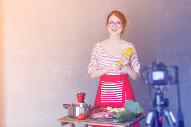 istock woman cooking for Video-sharing website 841106352