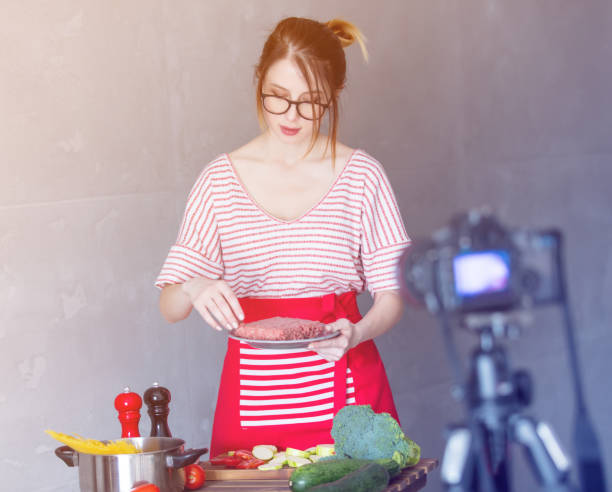 istock woman cooking for Video-sharing website 841106374
