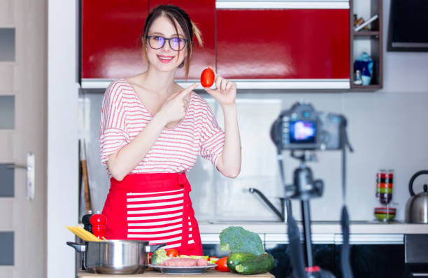 istock woman cooking for Video-sharing website 841106378