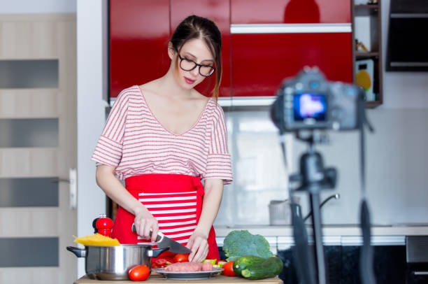 istock woman cooking for Video-sharing website 841106396