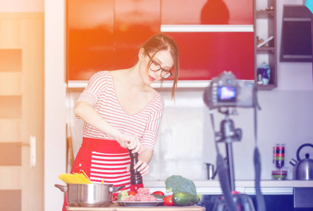 istock woman cooking for Video-sharing website 841106404