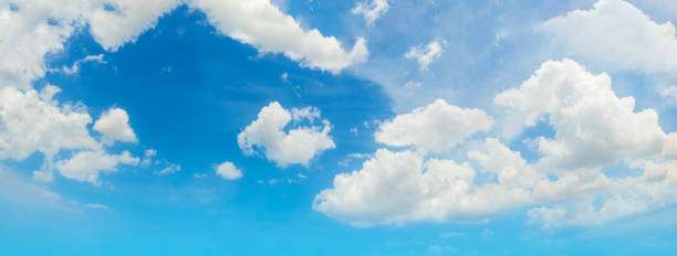 istock The sky with the clouds moving in the wind is a small group of clouds. 841109140