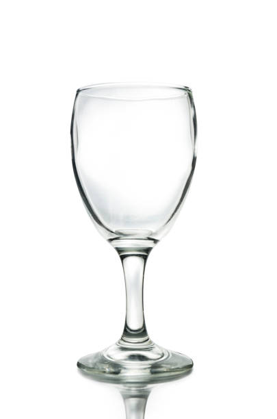 istock glass isolated on white background. Clipping path 841117328