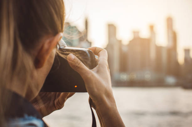 istock Taking some holiday pics to share with her friends 841123752