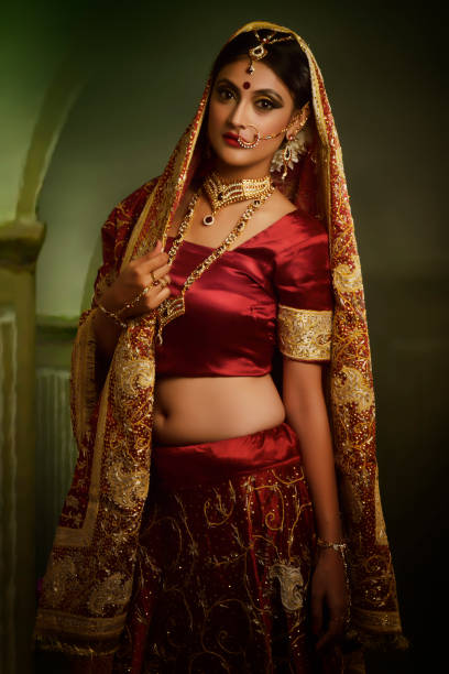 istock Indian Bride with ethnic wear 841139980