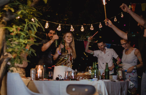 istock Amazing party outdoors 841148348