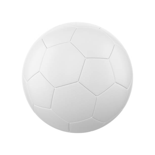 istock 3D rendering Isolated Soccer Ball with white background 841152296