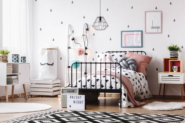 istock Kids room with white ladder 841155162
