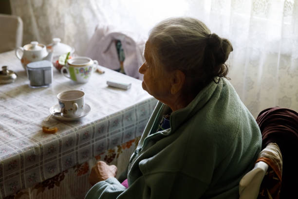 istock Elderly lonely woman 841158792