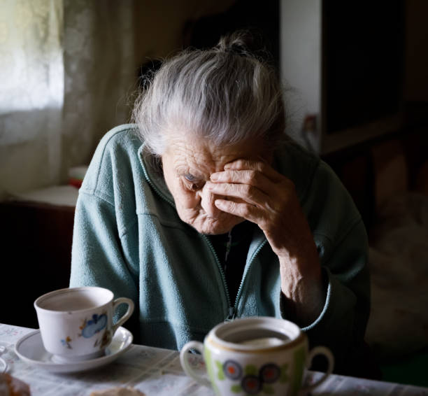 istock Elderly lonely woman 841159462