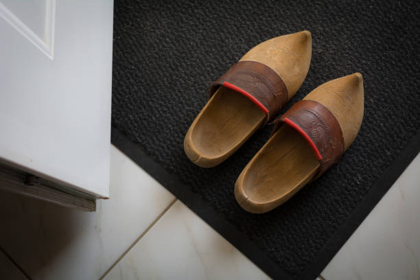 istock French ladies wooden shoes 841163806