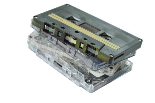 istock cassette tape recorder on white background 841171100