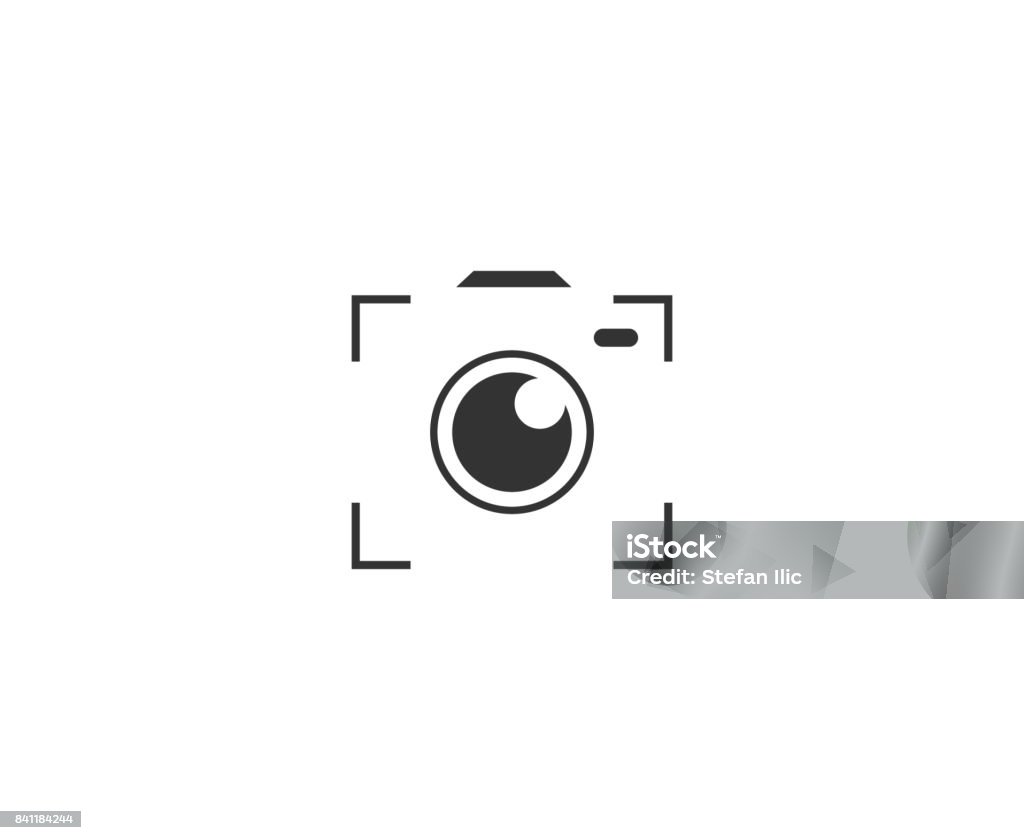 Camera icon This illustration/vector you can use for any purpose related to your business. Photographic Print stock vector