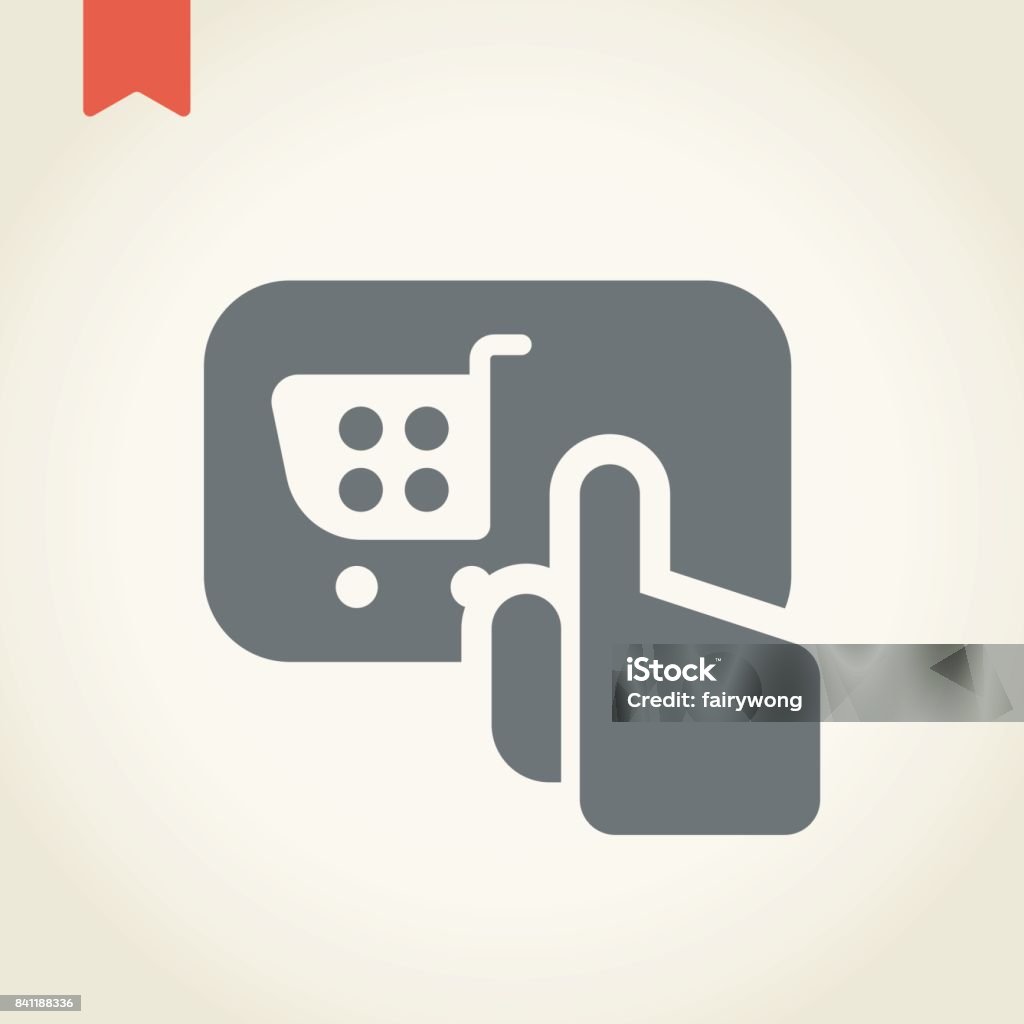 E-commerce internet shopping E-commerce internet shopping, vector illustration. Black Color stock vector