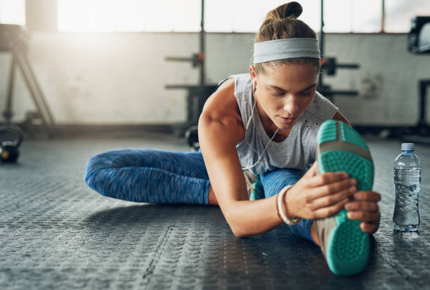 istock Stretching those legs to perfection 841195948