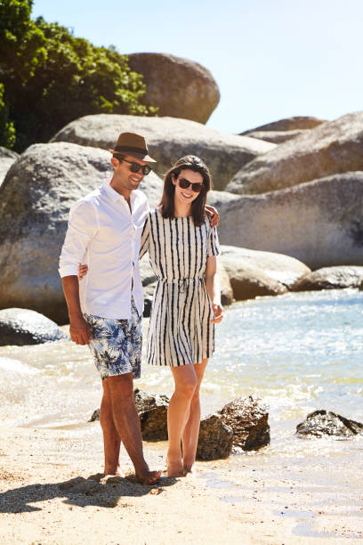 istock Beautiful vacationing couple 841196968