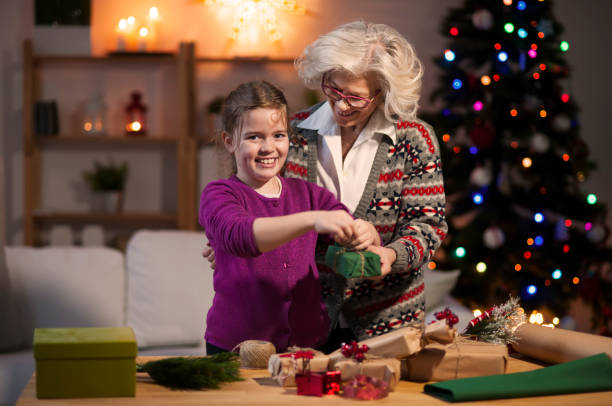 istock It is great Christmas time with grandma 841203566