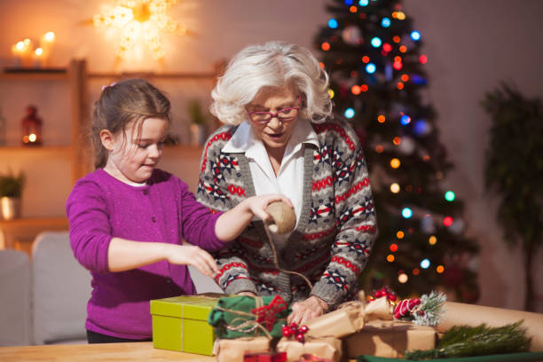 istock It is great Christmas time with grandma 841203754