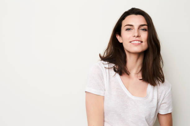 istock Beautiful girl with beautiful smile 841204154