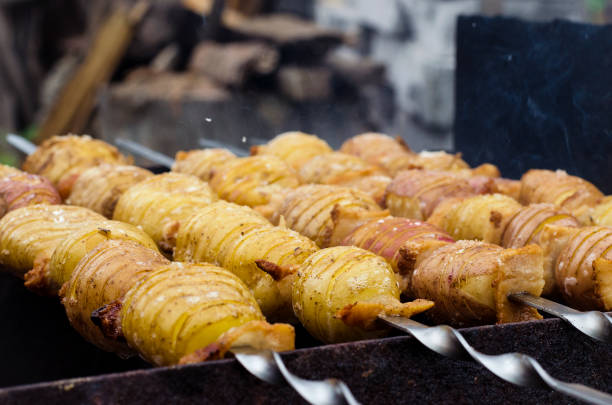 istock potatoes with bacon on skewers 841211950