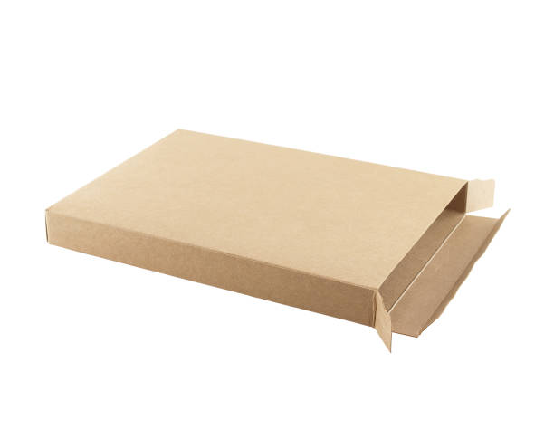 istock recycled paper box isolated on white background 841214458