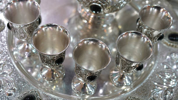 silver glassware silver glassware silverstone stock pictures, royalty-free photos & images