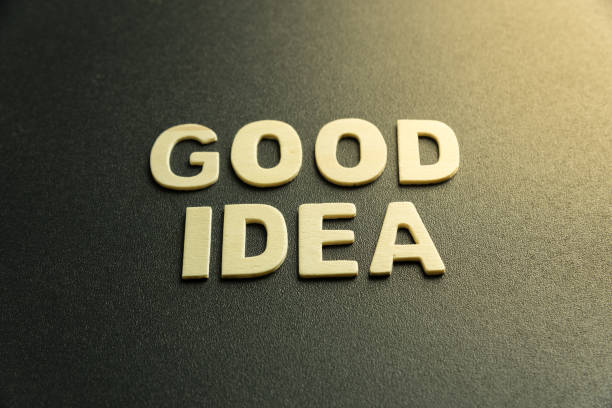istock letter of word  good idea 841219456