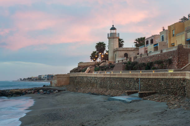 istock City sunset with the sea 841222556