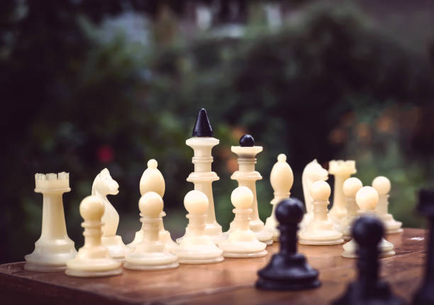 istock Chess great outdoors 841225786