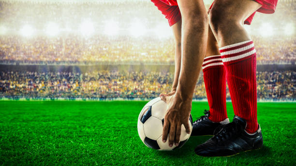 soccer football kick off